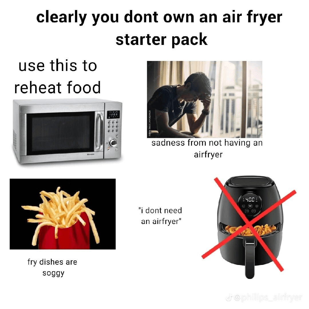 Airfryer meme 2